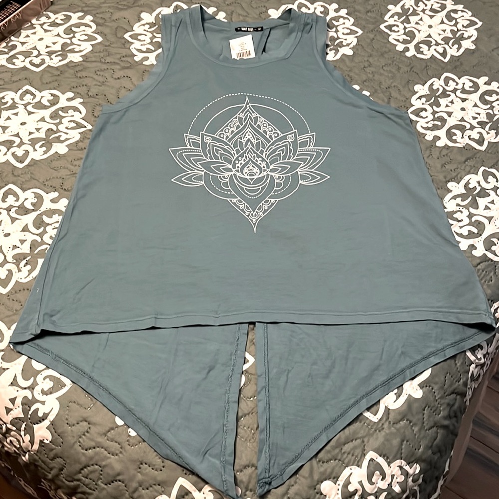 Knit Riot Split Back Tank - Picture 1 of 5